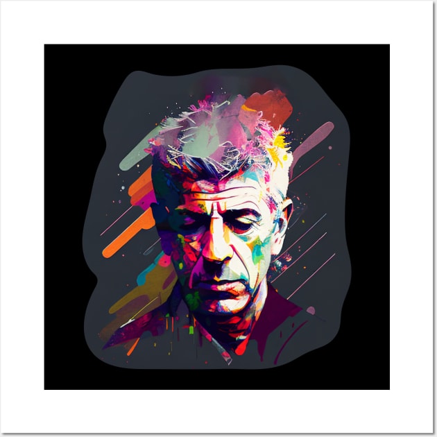 Anthony Bourdain Master Chef Art Wall Art by Barn Shirt USA